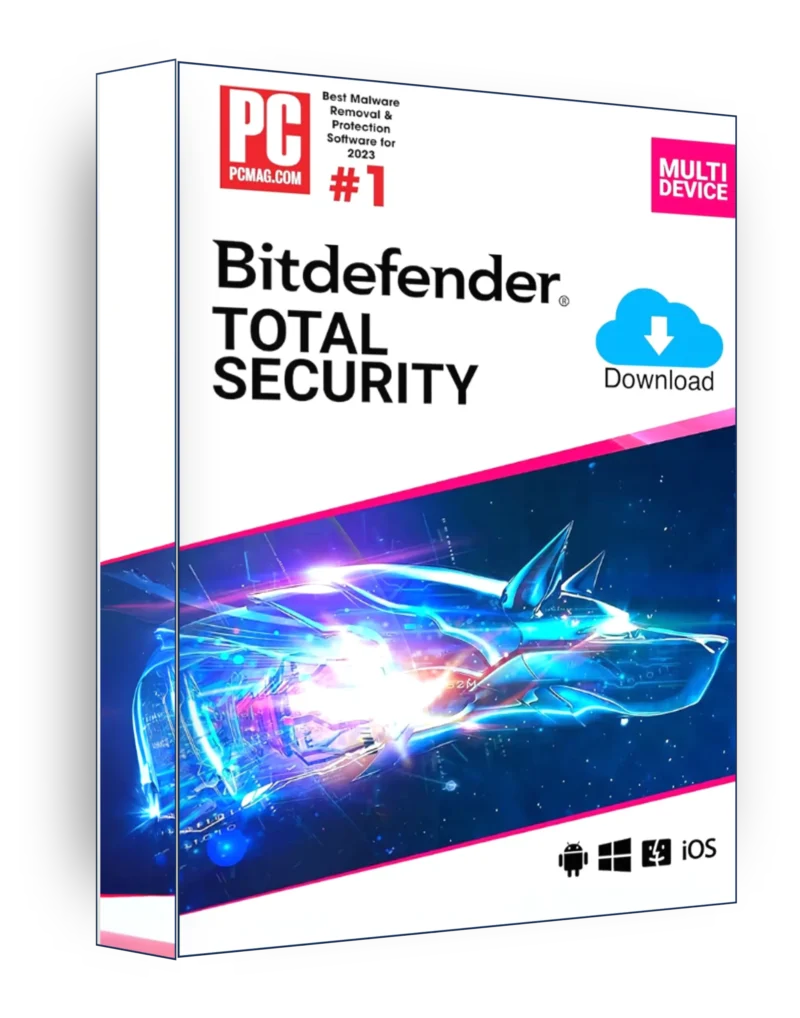 BitDefender Total Security 2025 |1 device - 1 year| License Key