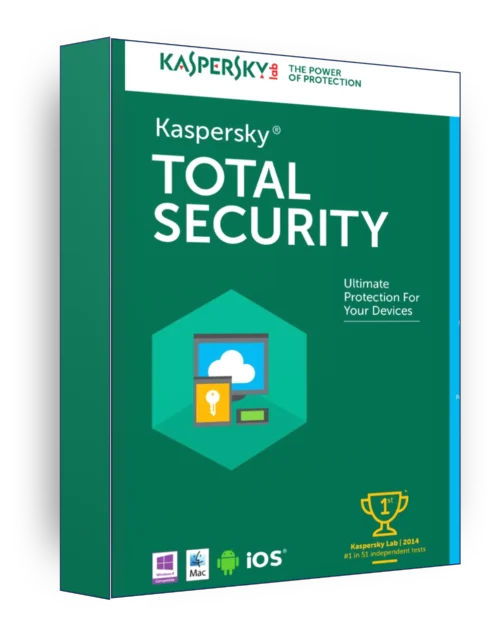 Kaspersky Total Security  Antivirus - Product key - Activation - 1year/1pc